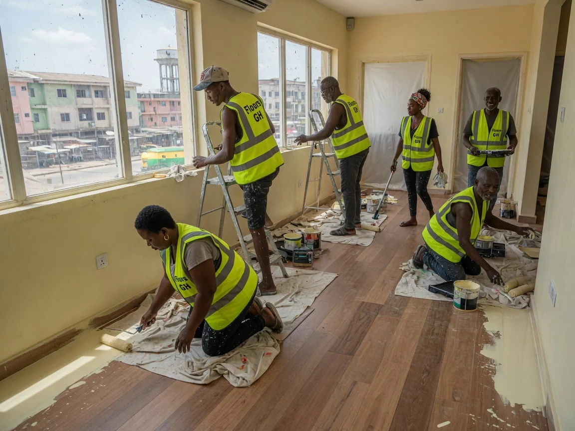 Engineered hardwood flooring in Accra, Ghana — engineered hardwood moisture meter wood content test accra floorsgh, Accra Ghana